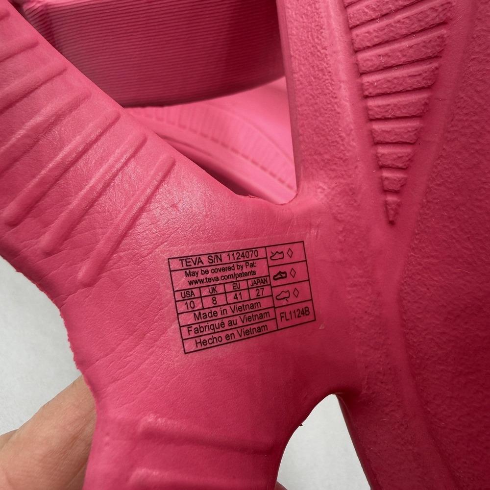 Teva Pink Hurricane Sandals Woman’s 10 - Picture 8 of 9